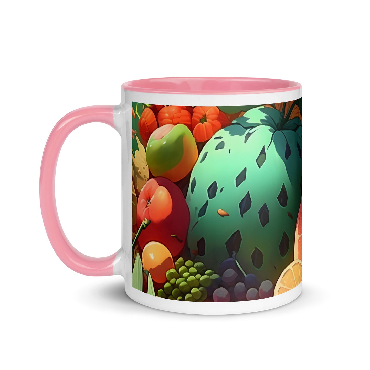 FRUITY VEGGIE #1 (Inside Color Mug)