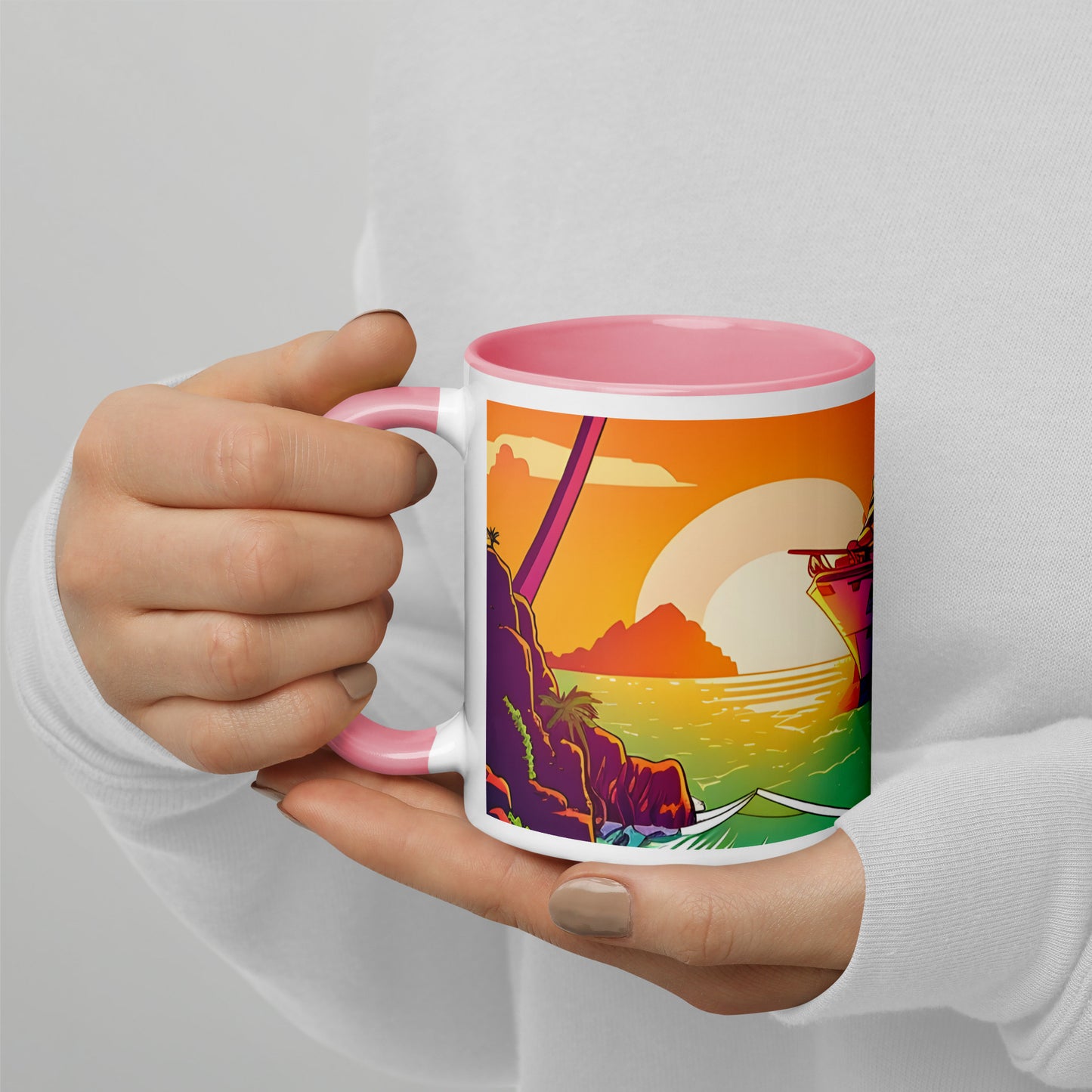 BEACH CRUISER Prime Inside Color Mug
