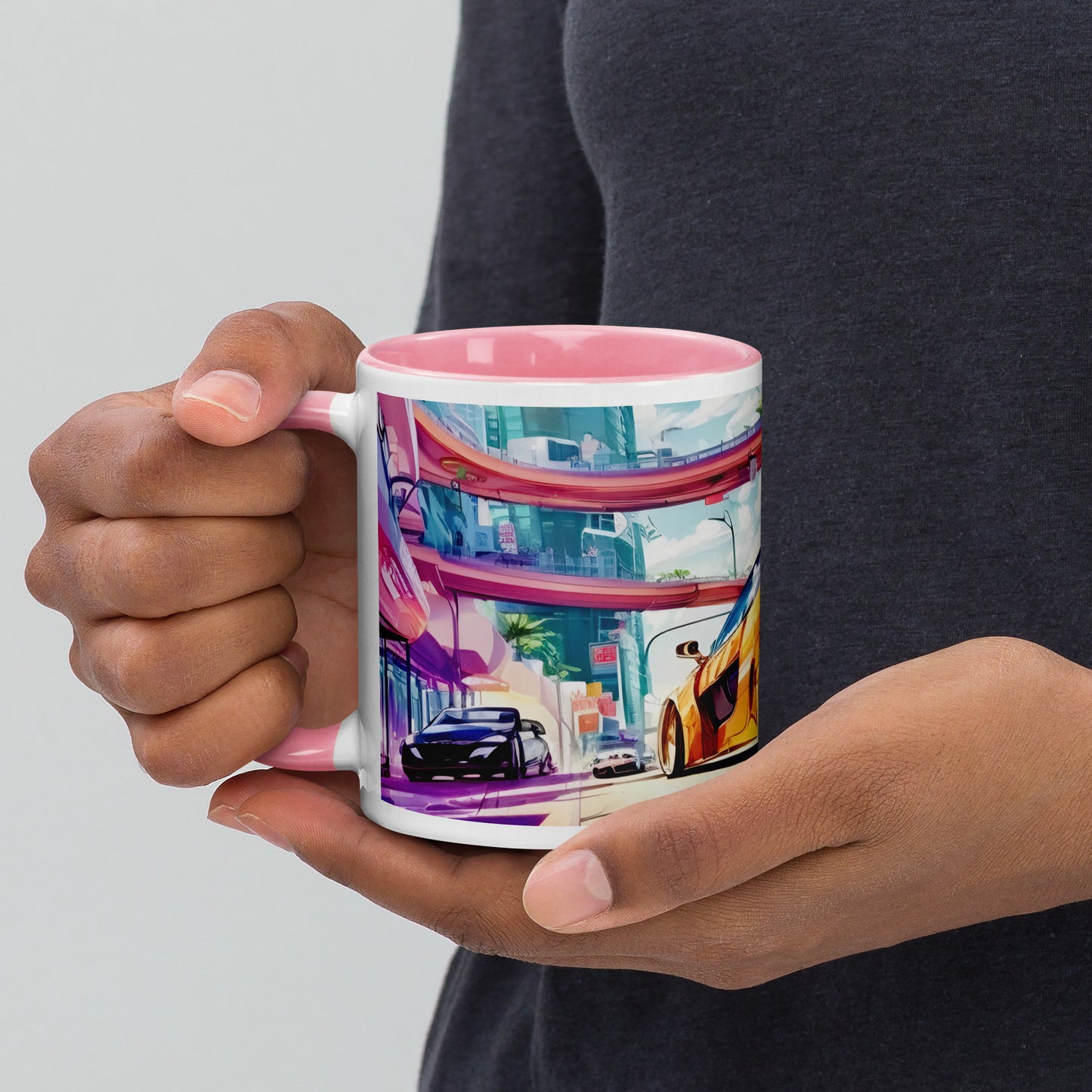 CITY HUNTER Inside Color Mug