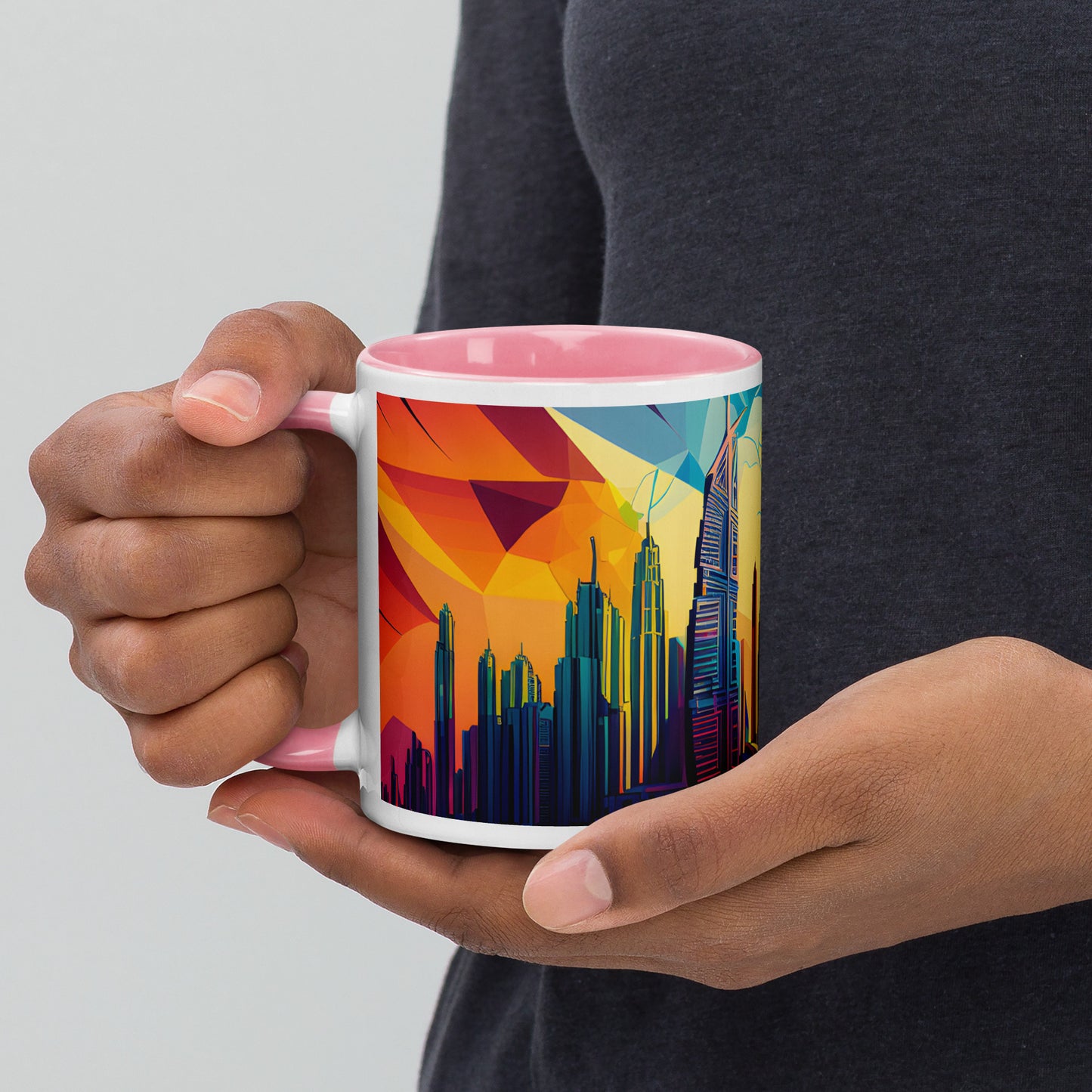 SKY SCRAPER #1 (Inside Color Mug)
