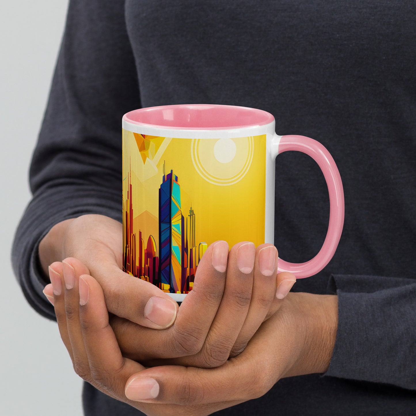 SKY SCRAPER #1 (Inside Color Mug)