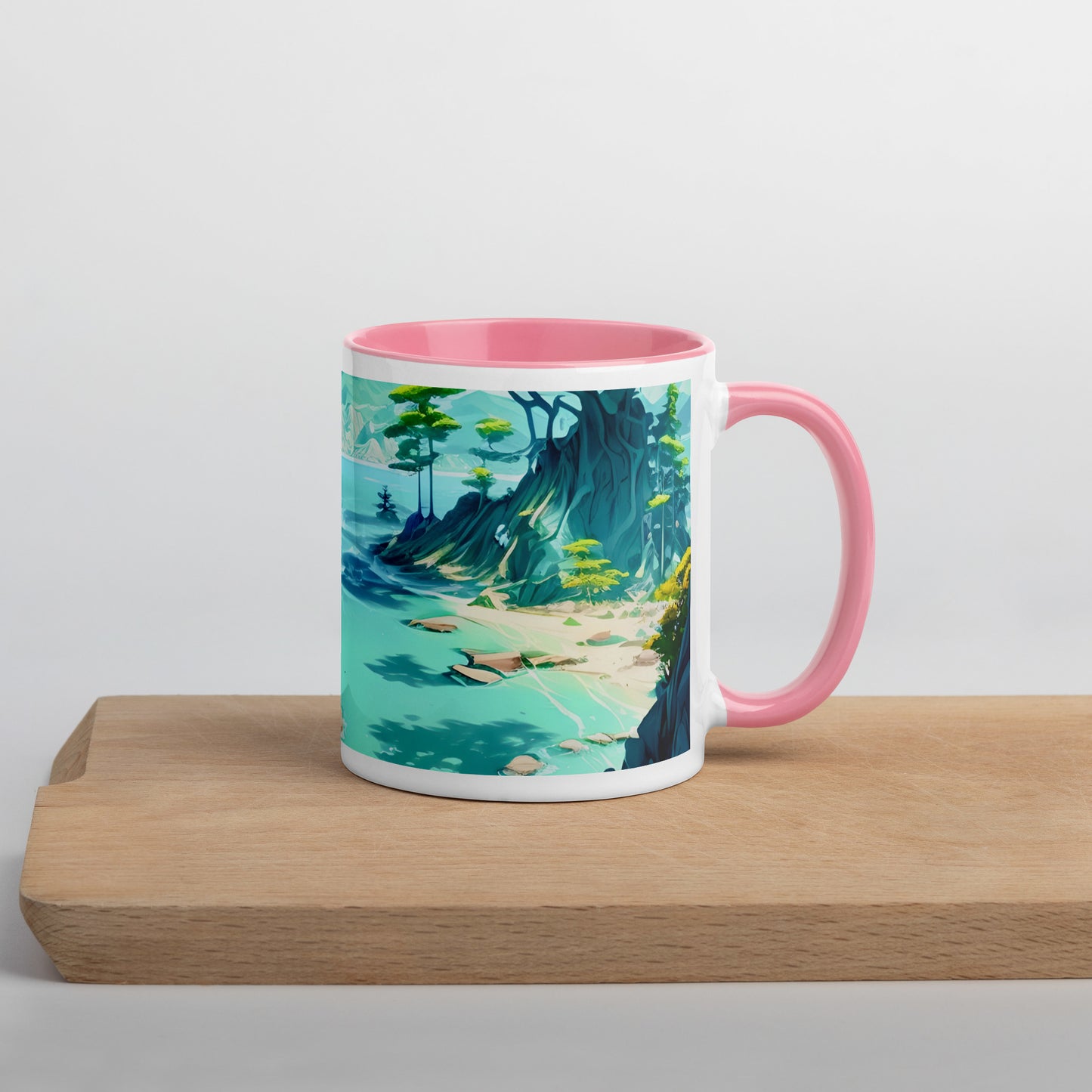 LAGOON LOVER #1 (Inside Color Mug)