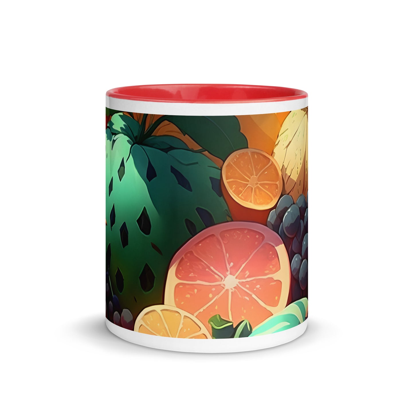 FRUITY VEGGIE #1 (Inside Color Mug)
