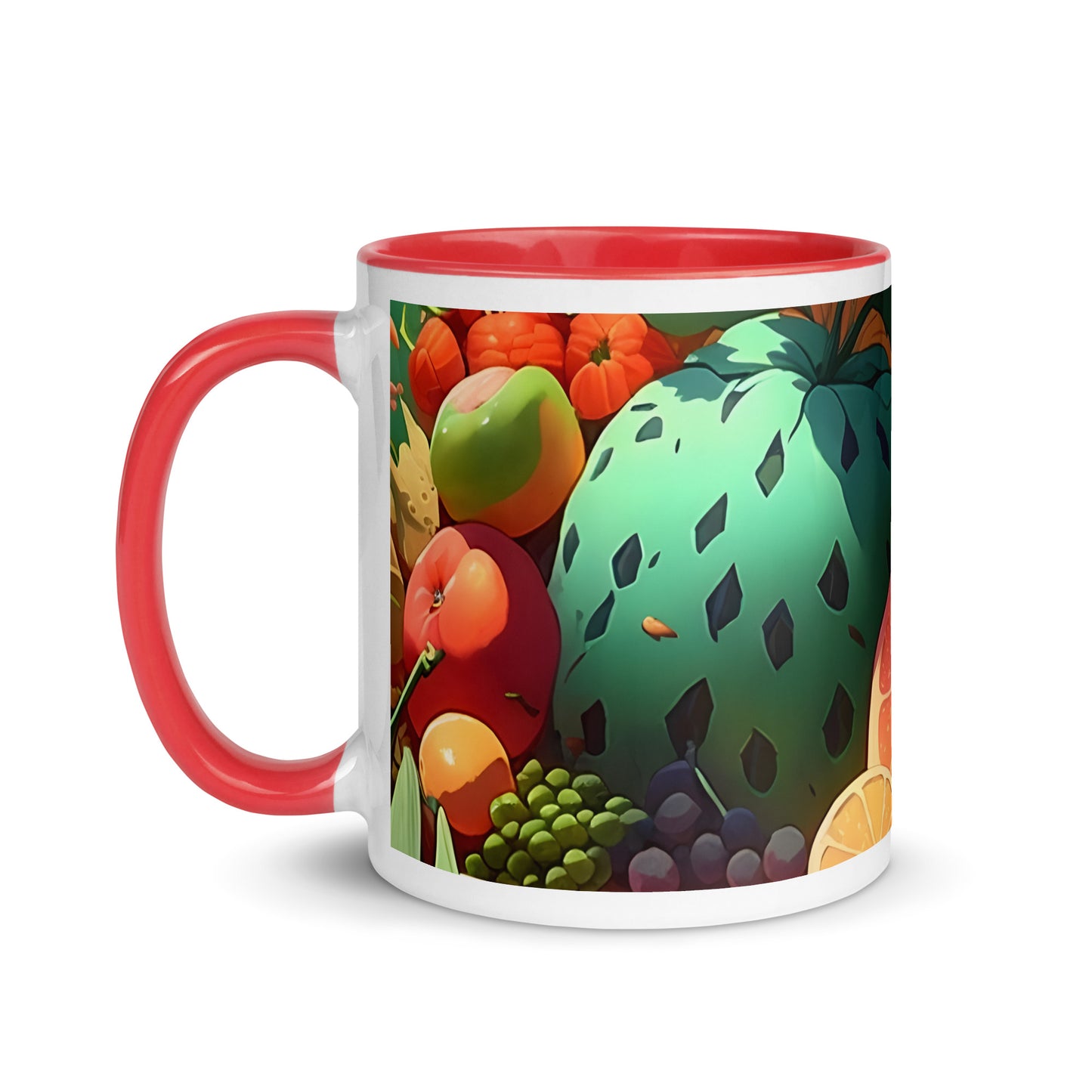 FRUITY VEGGIE #1 (Inside Color Mug)