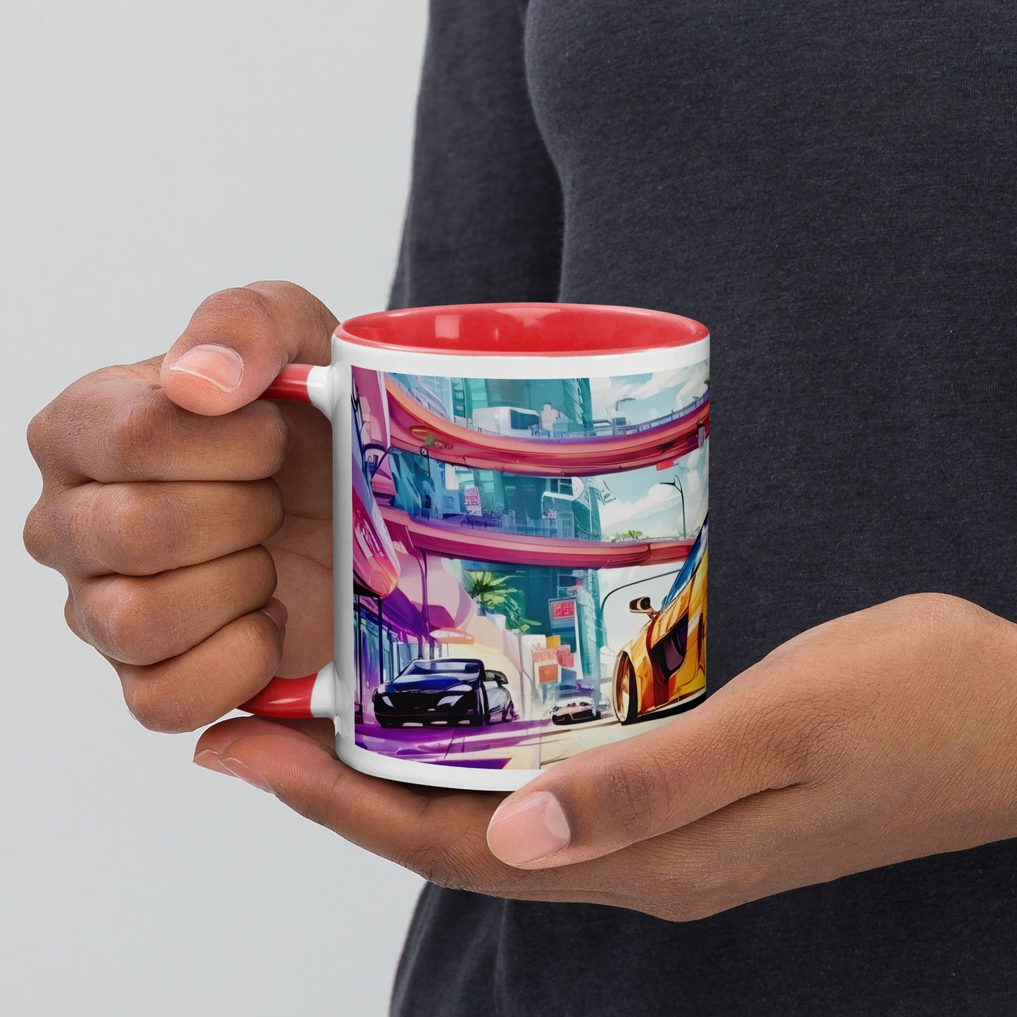 CITY HUNTER Inside Color Mug