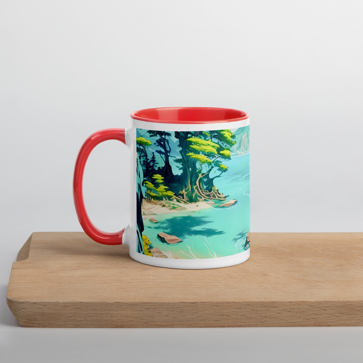 LAGOON LOVER #1 (Inside Color Mug)