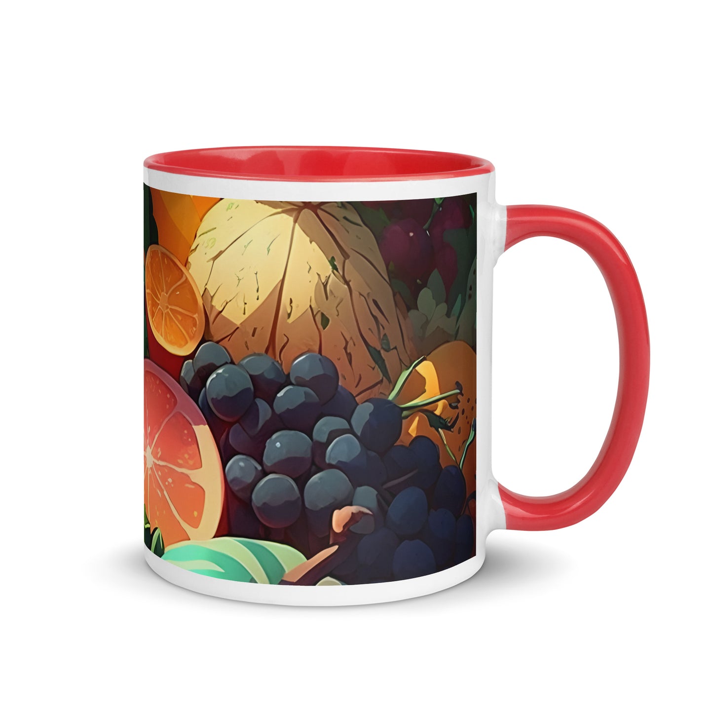 FRUITY VEGGIE #1 (Inside Color Mug)