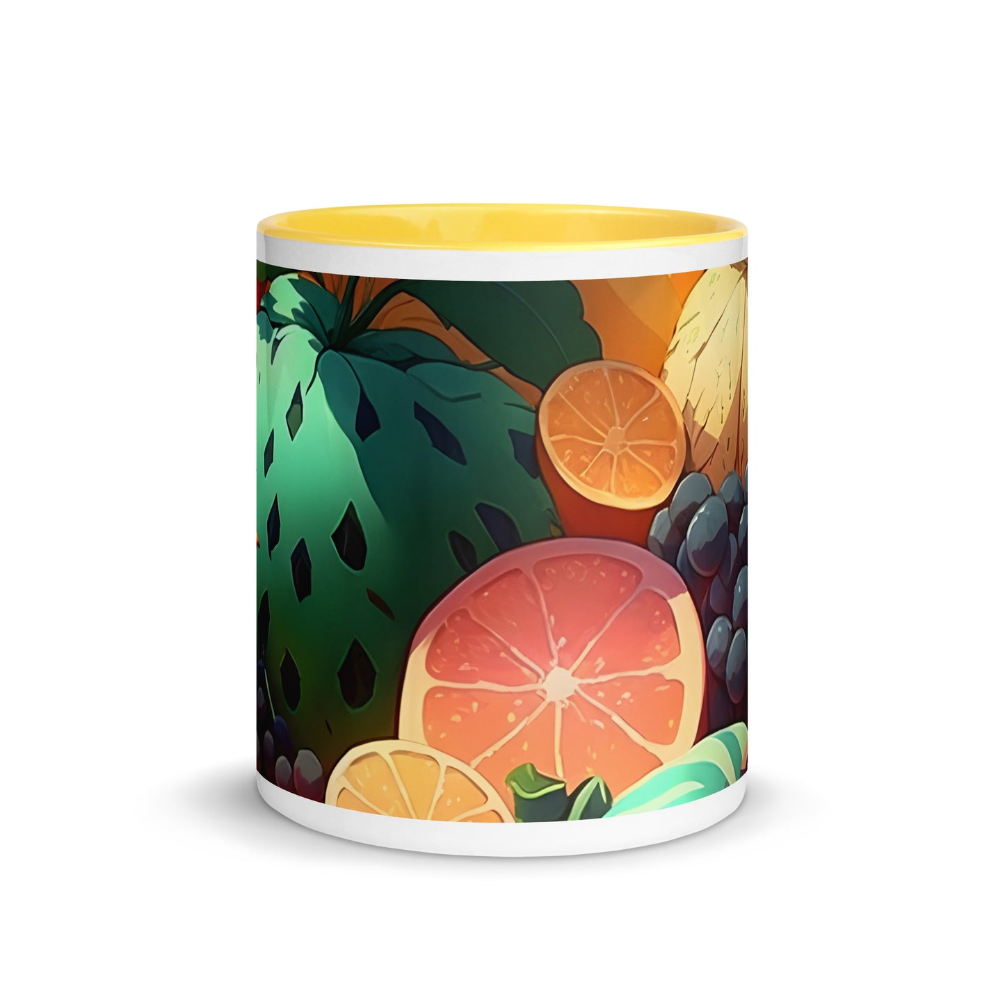 FRUITY VEGGIE #1 (Inside Color Mug)