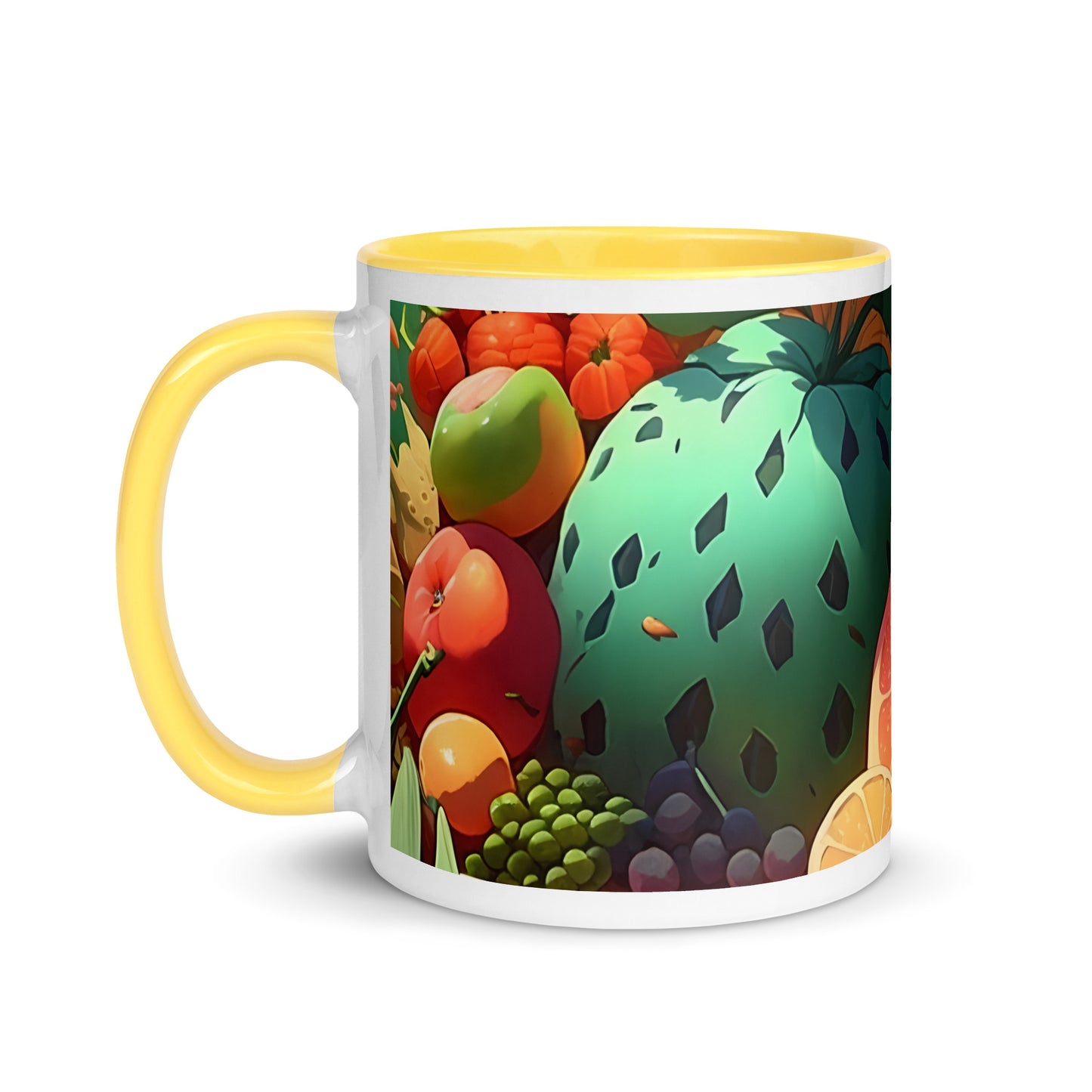 FRUITY VEGGIE #1 (Inside Color Mug)
