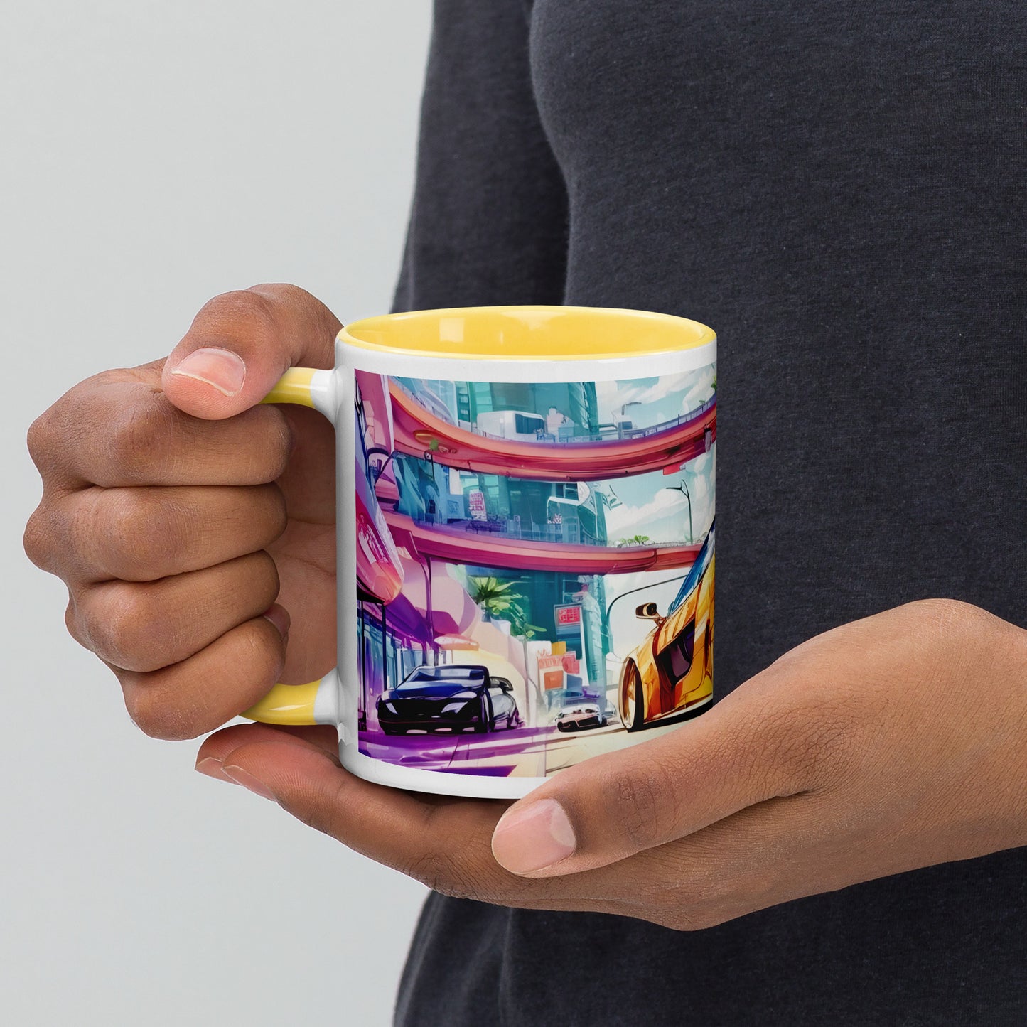 CITY HUNTER Inside Color Mug