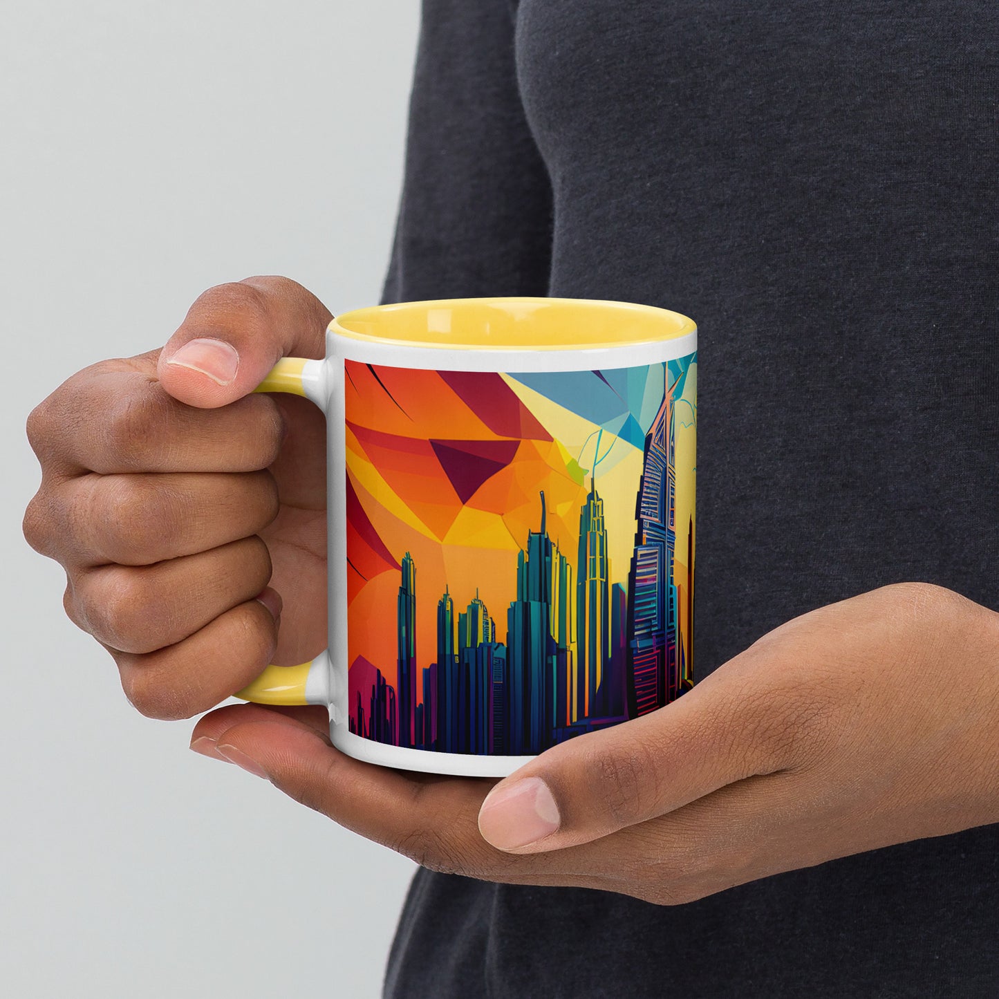 SKY SCRAPER #1 (Inside Color Mug)
