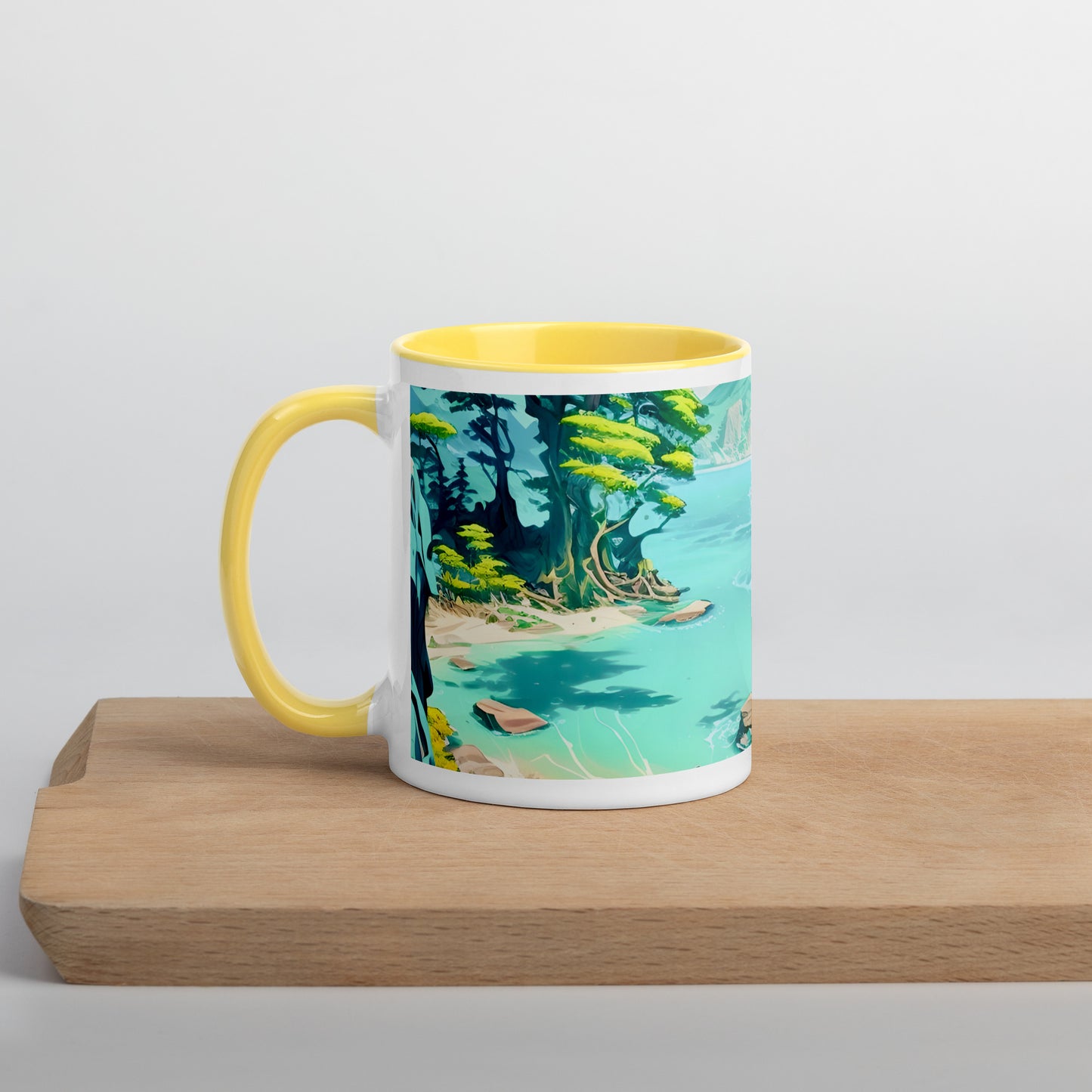 LAGOON LOVER #1 (Inside Color Mug)