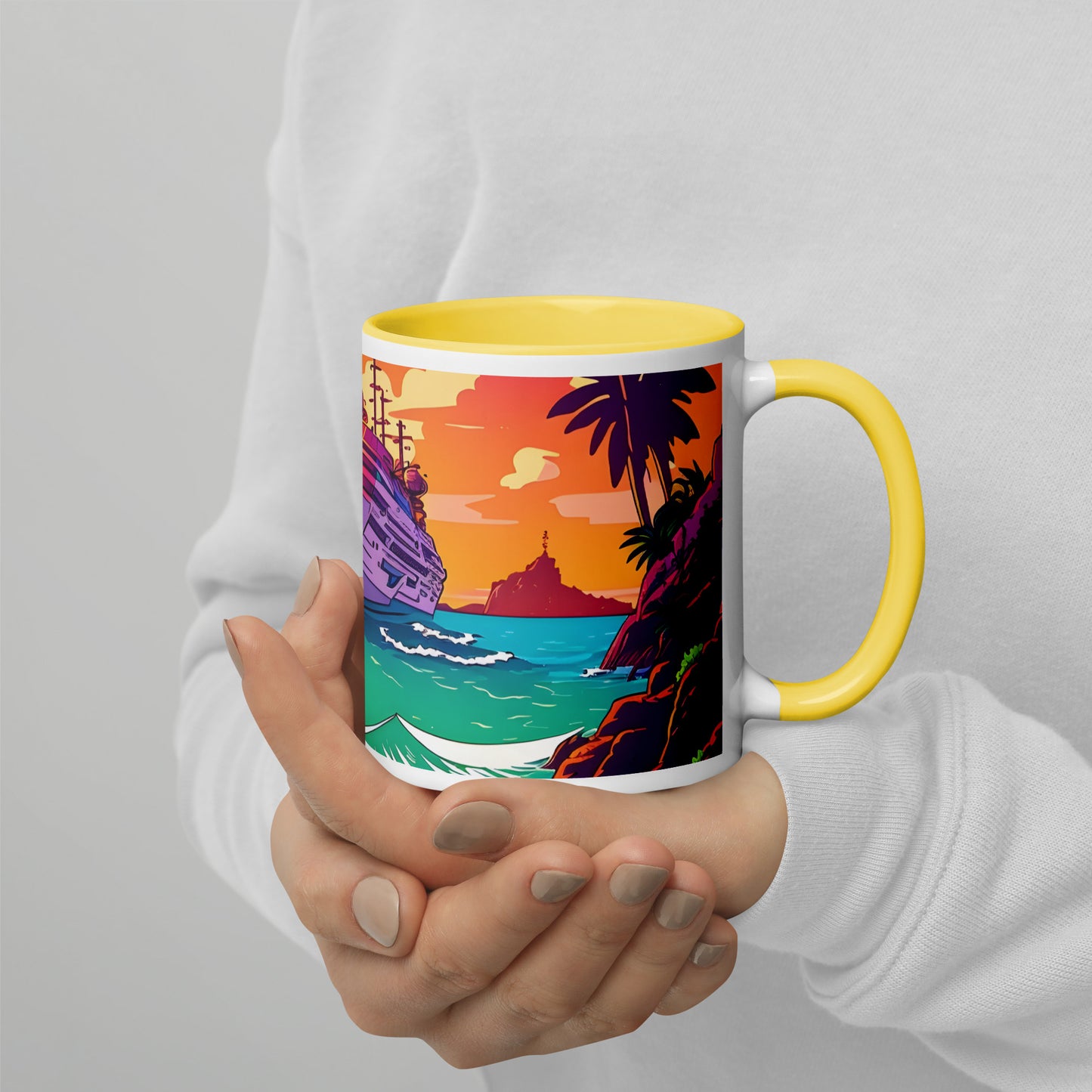 BEACH CRUISER Prime Inside Color Mug