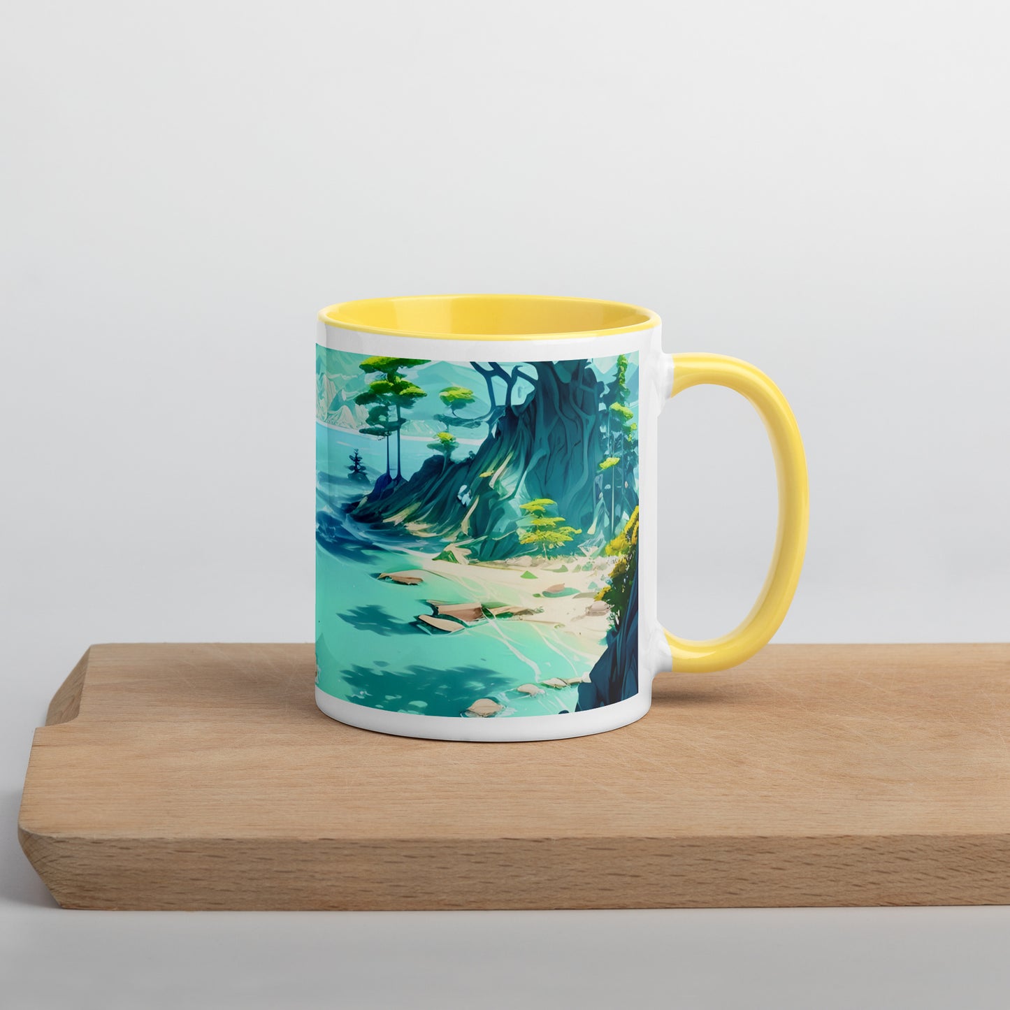 LAGOON LOVER #1 (Inside Color Mug)