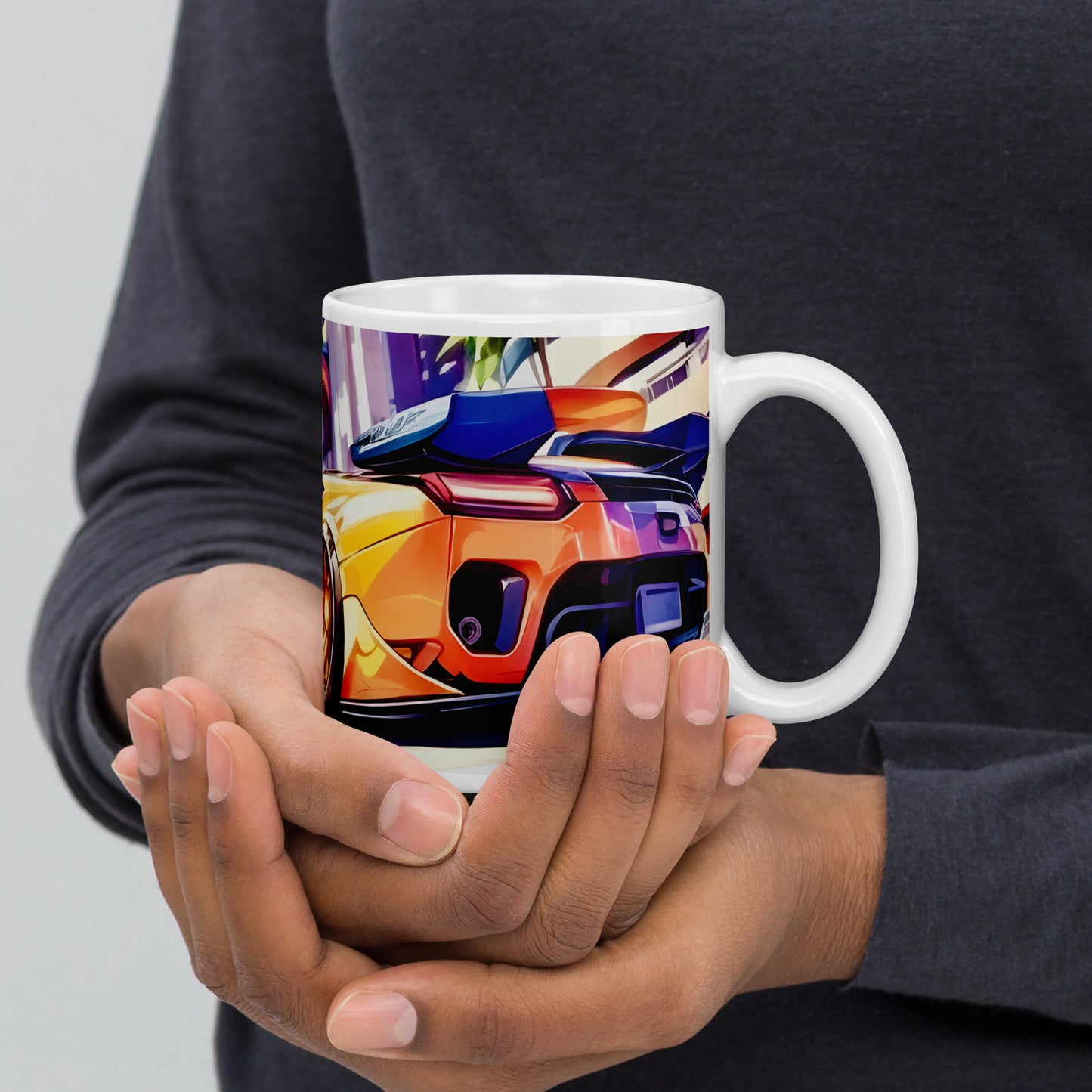 CITY HUNTER White Premium Mug