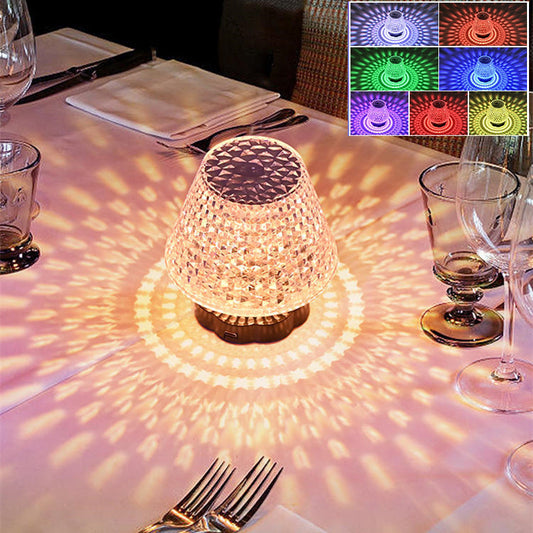 QUANTUM LIGHT Magic Diamond Crystal Table Lamp