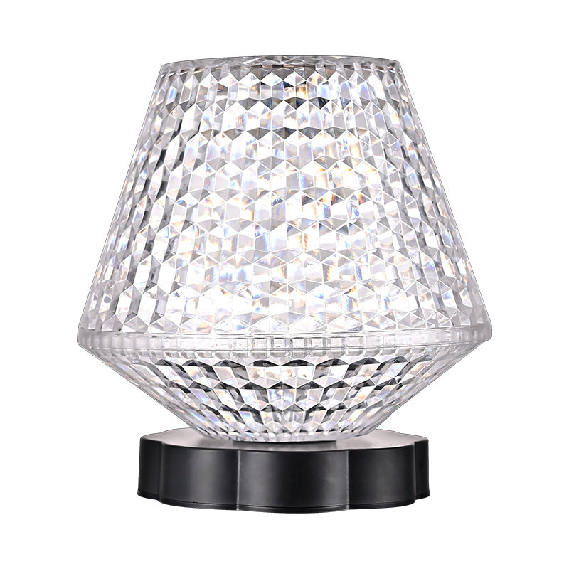 QUANTUM LIGHT Magic Diamond Crystal Table Lamp