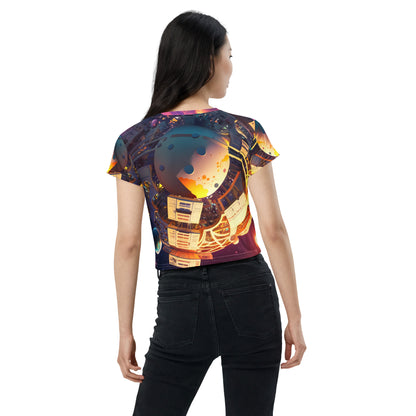 SPACE EXPLORER #1 (Women's Crop Tee)