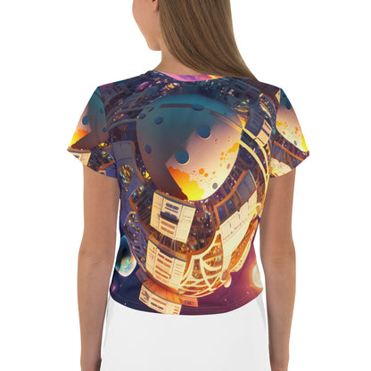 SPACE EXPLORER #1 (Women's Crop Tee)