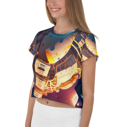 SPACE EXPLORER #1 (Women's Crop Tee)