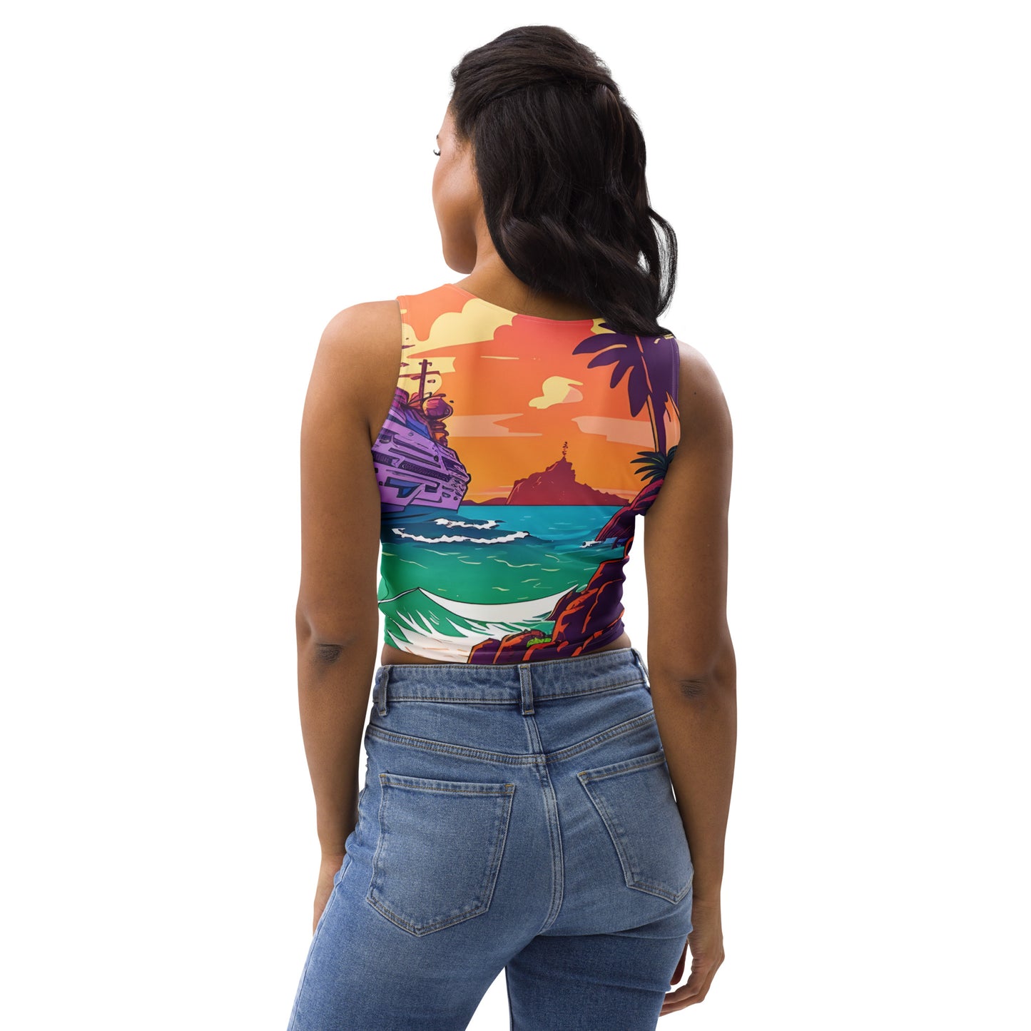 BEACH CRUISER Women's Crop Top