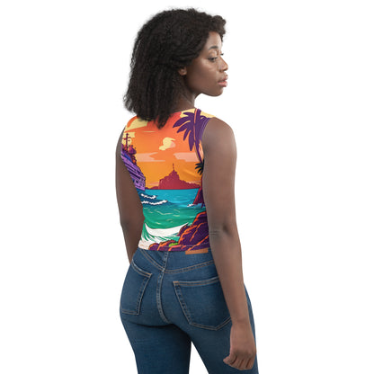 BEACH CRUISER Women's Crop Top