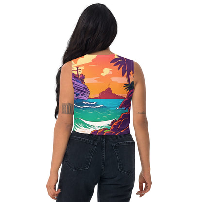 BEACH CRUISER Women's Crop Top