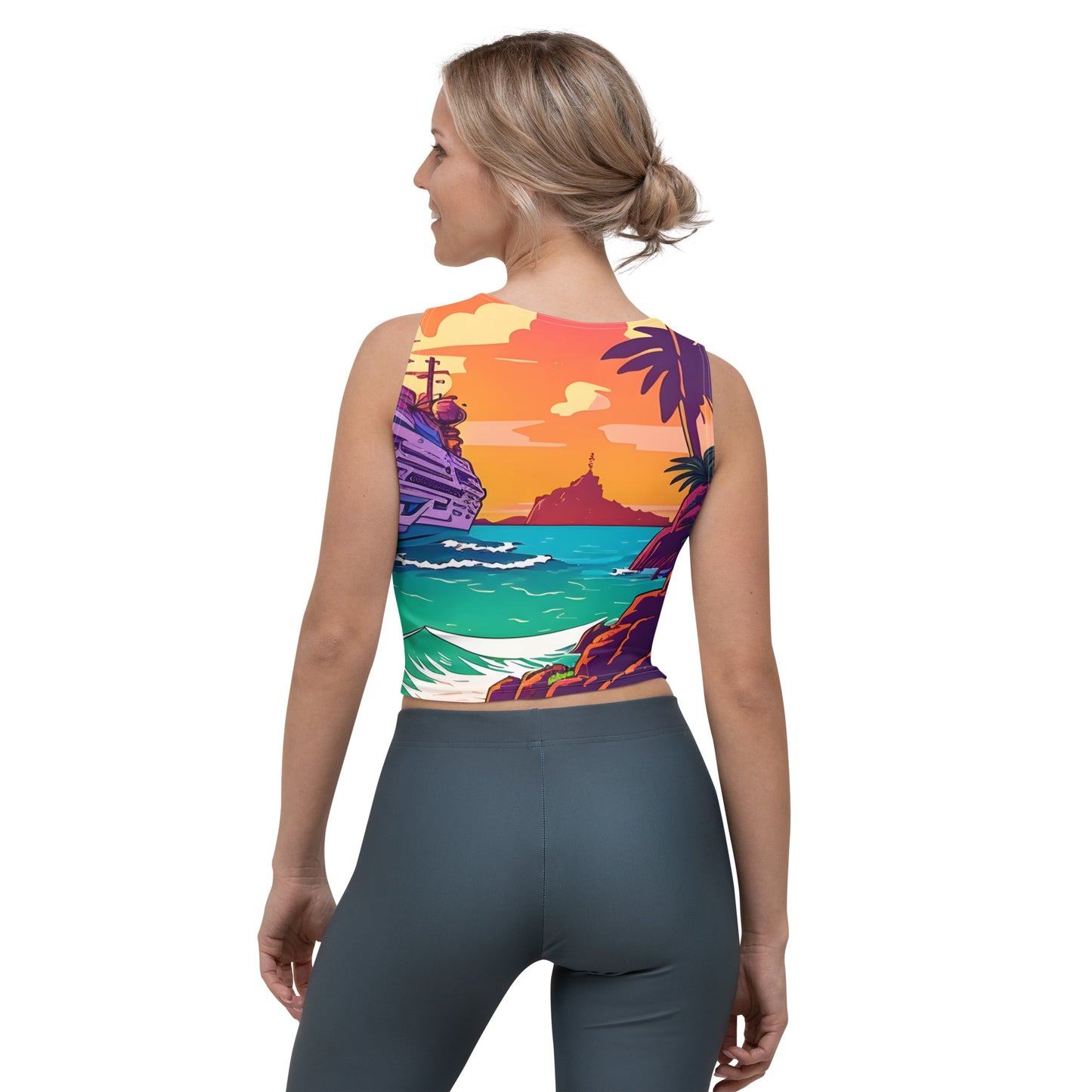 BEACH CRUISER Women's Crop Top