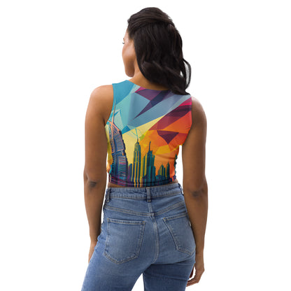 SKY SCRAPER #1 (Women's Crop Top)