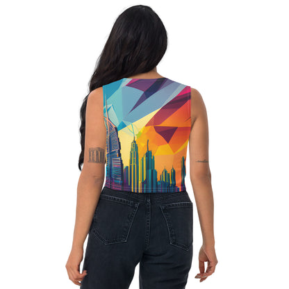 SKY SCRAPER #1 (Women's Crop Top)