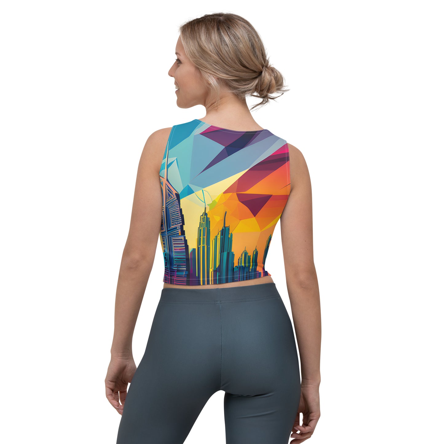 SKY SCRAPER #1 (Women's Crop Top)