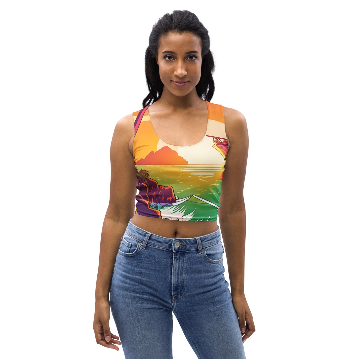 BEACH CRUISER Women's Crop Top