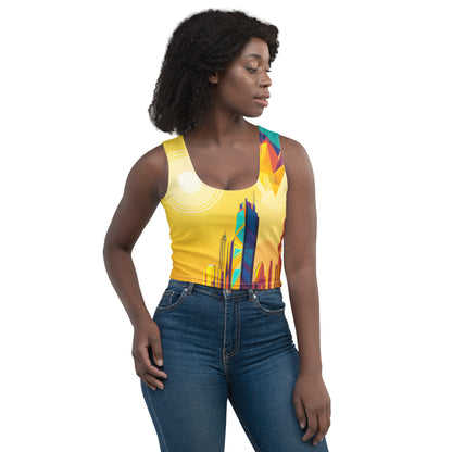 SKY SCRAPER #1 (Women's Crop Top)