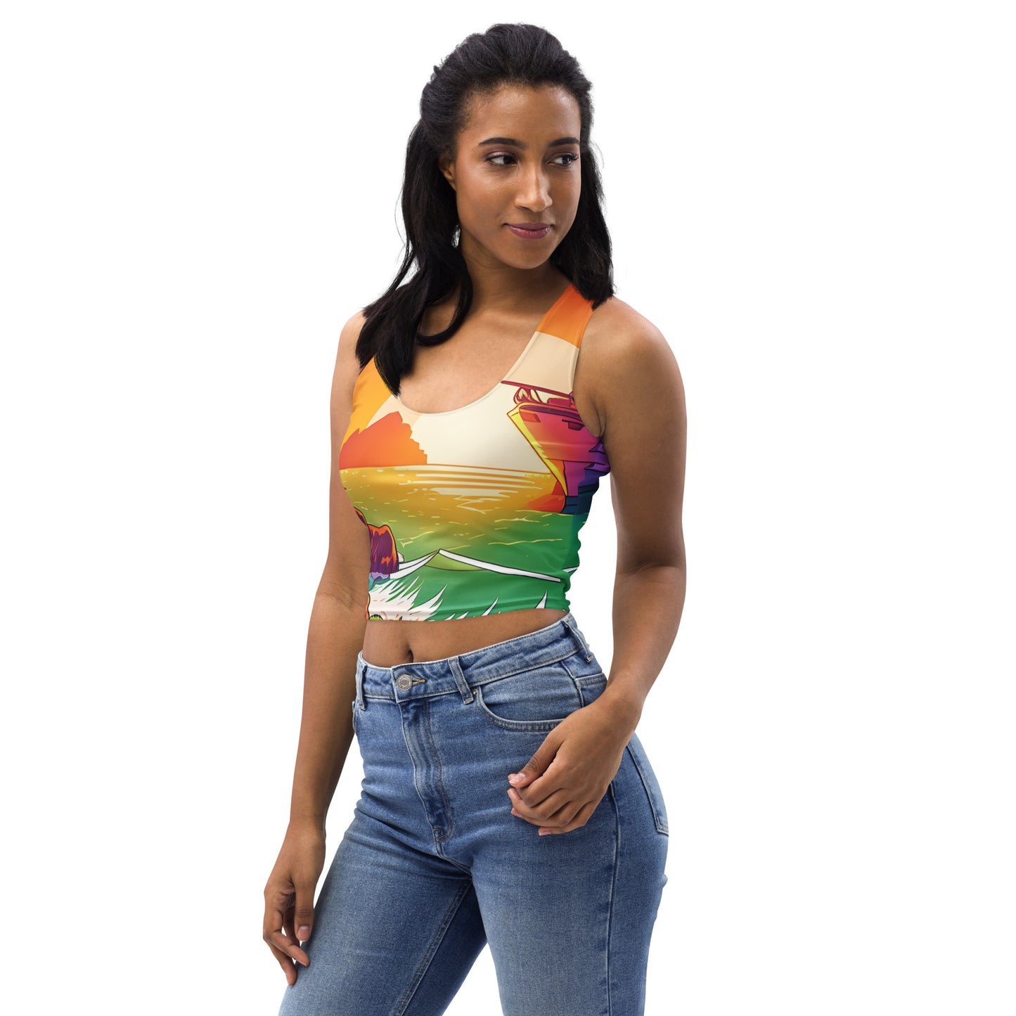 BEACH CRUISER Women's Crop Top