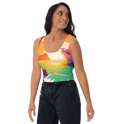 BEACH CRUISER Women's Crop Top