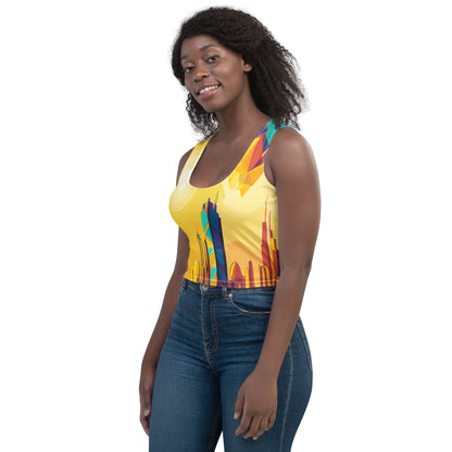 SKY SCRAPER #1 (Women's Crop Top)