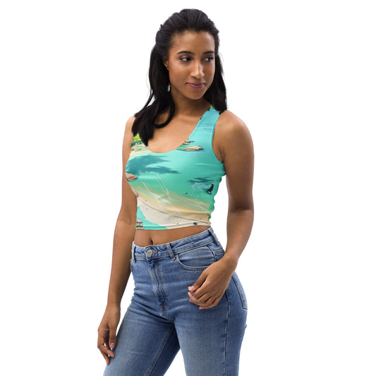 LAGOON LOVER #1 (Women's Crop Top)