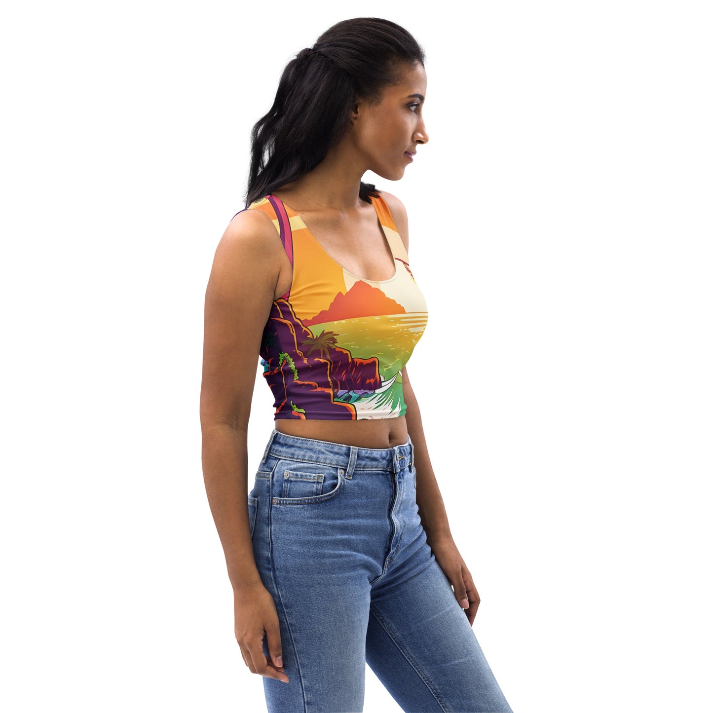 BEACH CRUISER Women's Crop Top