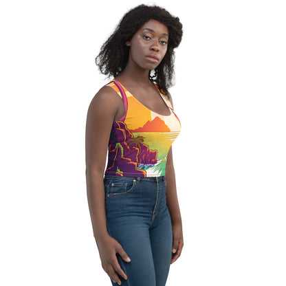 BEACH CRUISER Women's Crop Top