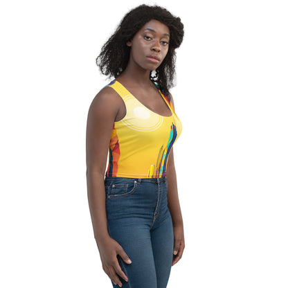 SKY SCRAPER #1 (Women's Crop Top)