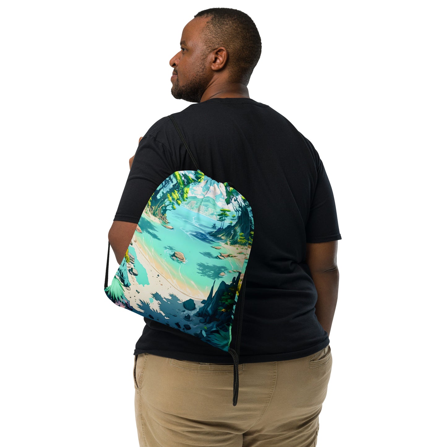 LAGOON LOVER #1 (Drawstring Bag)