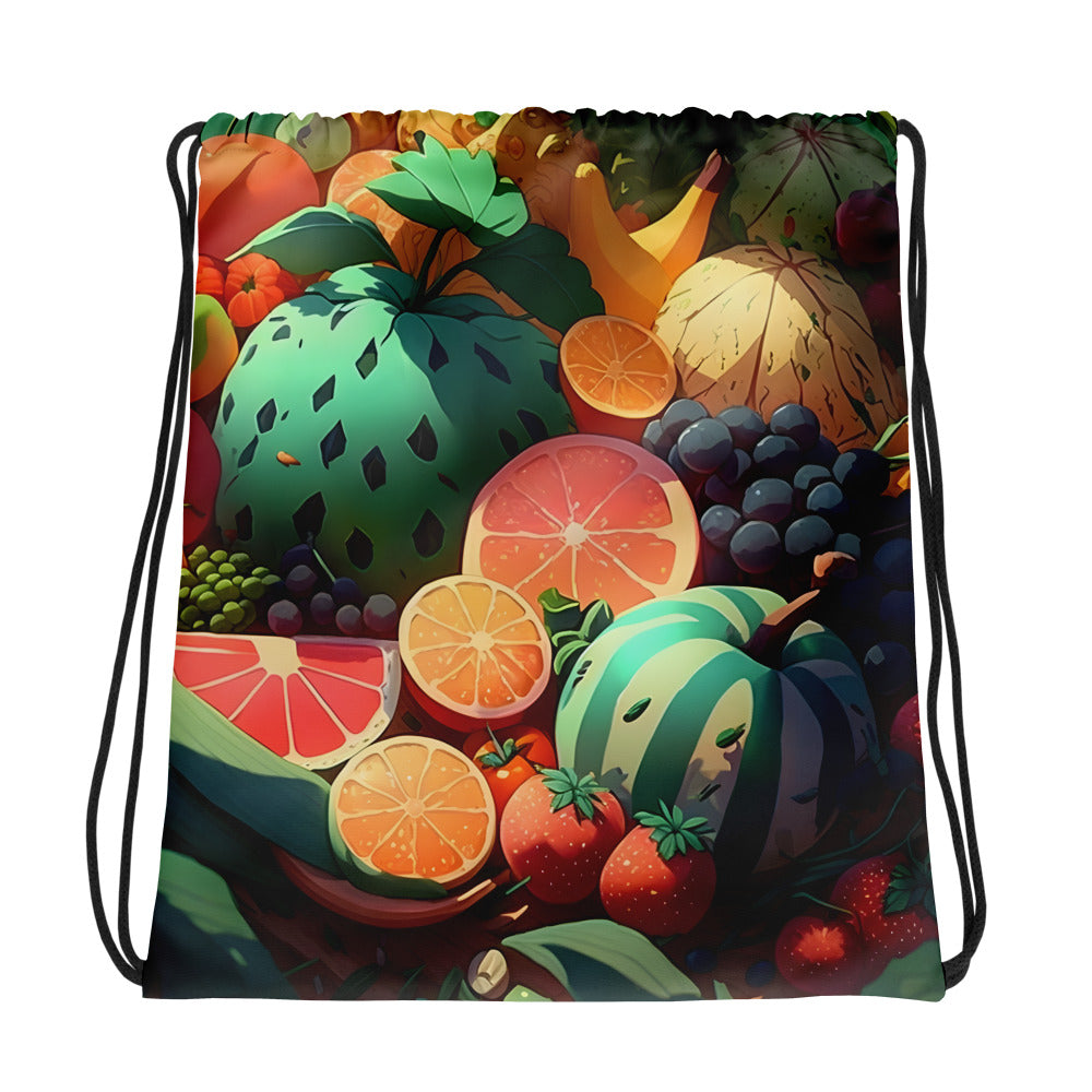 FRUITY VEGGIE #1 (Drawstring Bag)