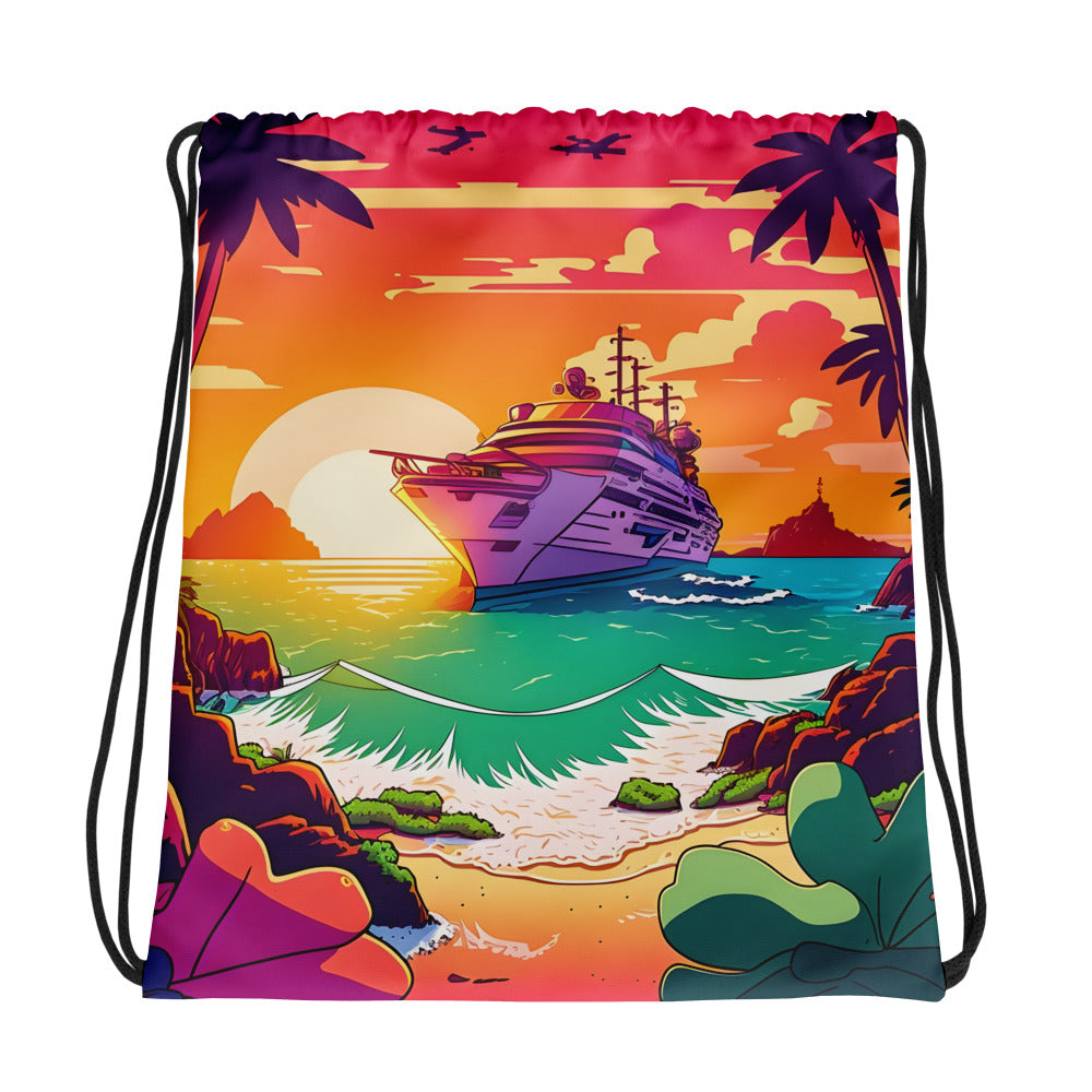 BEACH CRUISER Essential Drawstring Bag