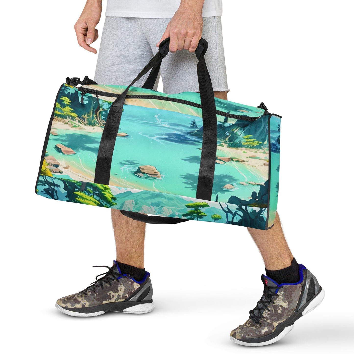 LAGOON LOVER #1 (Big Duffle Bag)