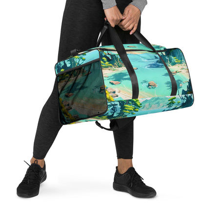 LAGOON LOVER #1 (Big Duffle Bag)