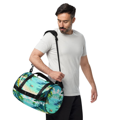 LAGOON LOVER #1 (Punchy Gym Bag)