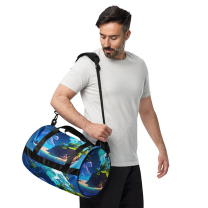 Gym Bag (VIVID DREAMER #1, Punchy, Durable, Affordable and Stylish)