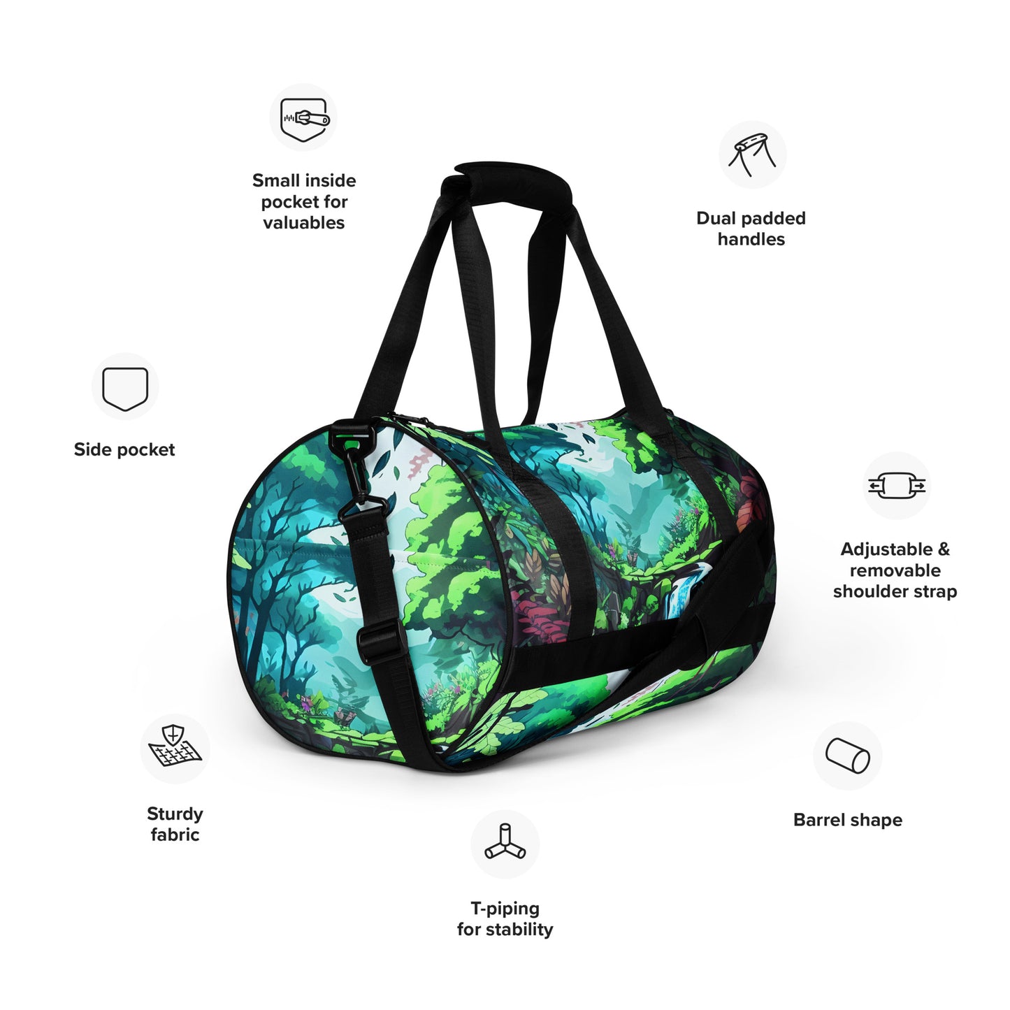 FOREST WALKER Punchy Gym Bag