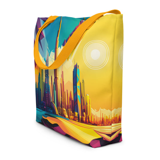 SKY SCRAPER #1 (Large Tote Bag)