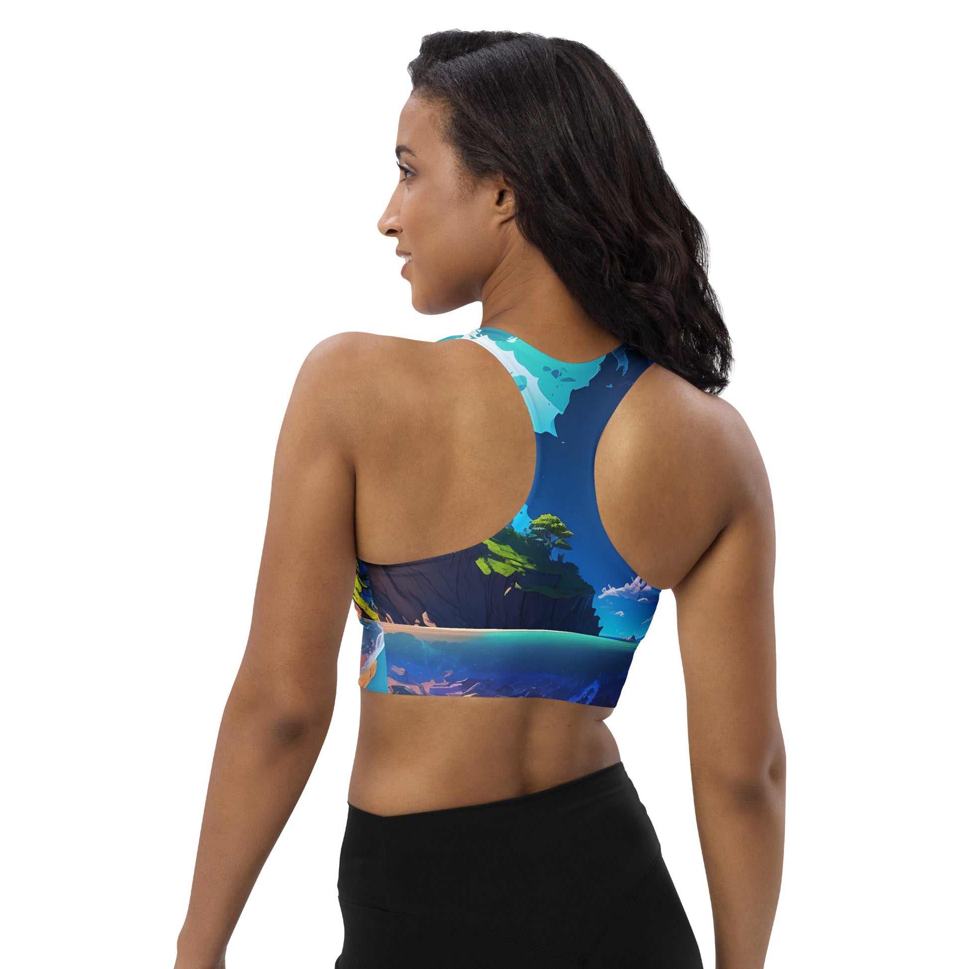 Longline Sports Bra